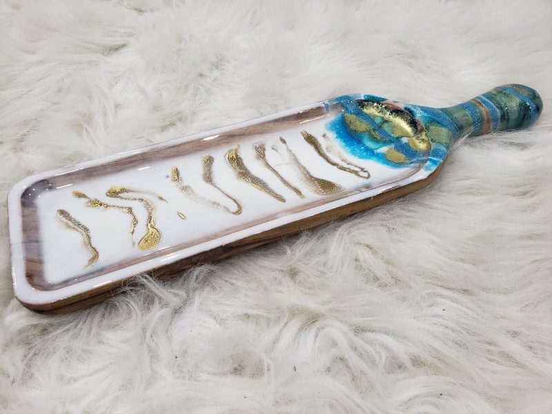 Display Serving Board | Kitchen Decor | Dining Room Decor | Resin Board - Image 2