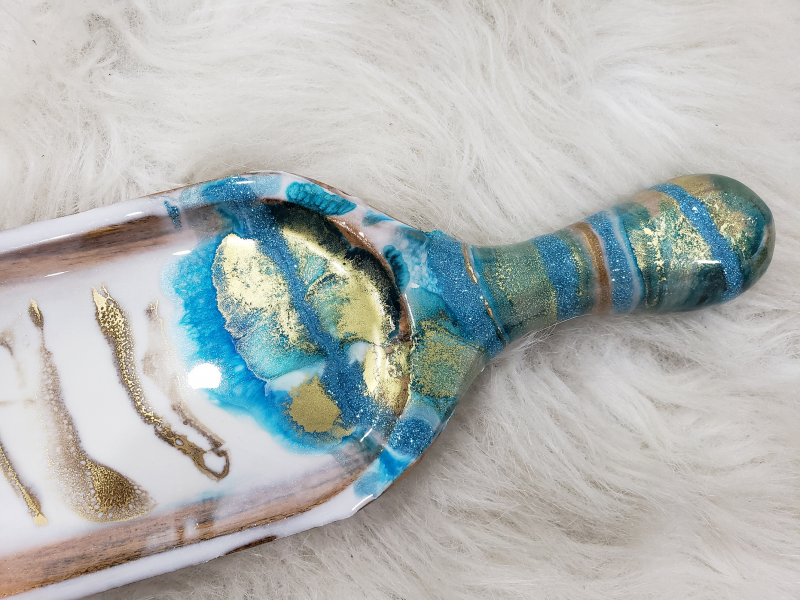 Display Serving Board | Kitchen Decor | Dining Room Decor | Resin Board - Image 3