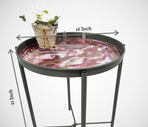 Beautiful Resin Tray Table