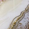 Pink White and Gold Geode Inspired Geode Wall/Shelf Decor           $190 - Image 7