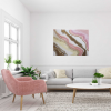 Pink White and Gold Geode Inspired Geode Wall/Shelf Decor           $190 - Image 3