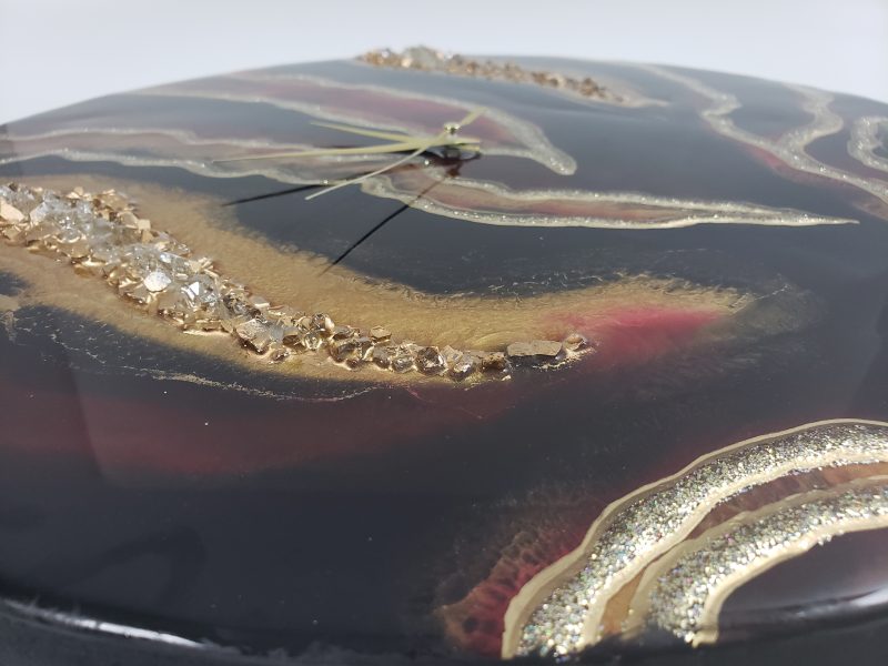 Custom Geode Resin Clock | Wall Art | Table Top | Tray - Image 4